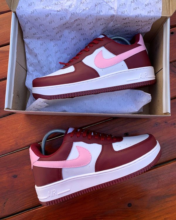 Nike Air Force Low - Vinho Branco Rose