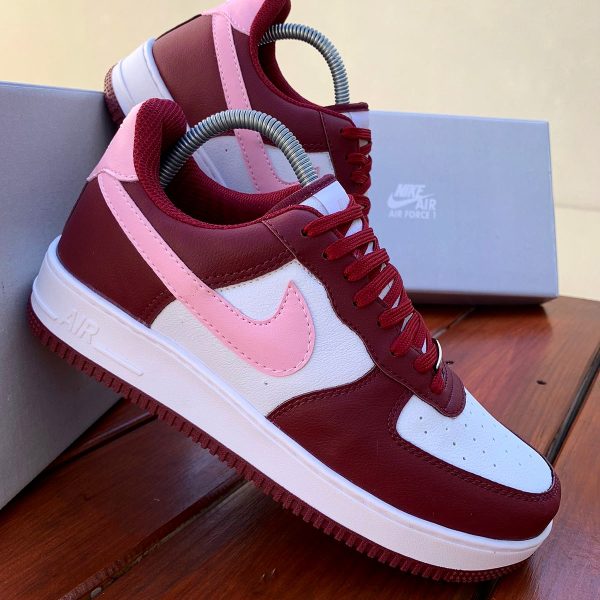 Nike Air Force Low - Vinho Branco Rose - Image 2