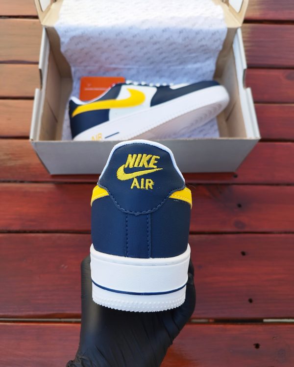 Nike Air Force Low - Amarelo e Azul - Image 2