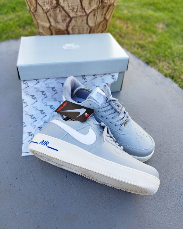 Nike Air Force AF1 - Cinza bordado - Image 3