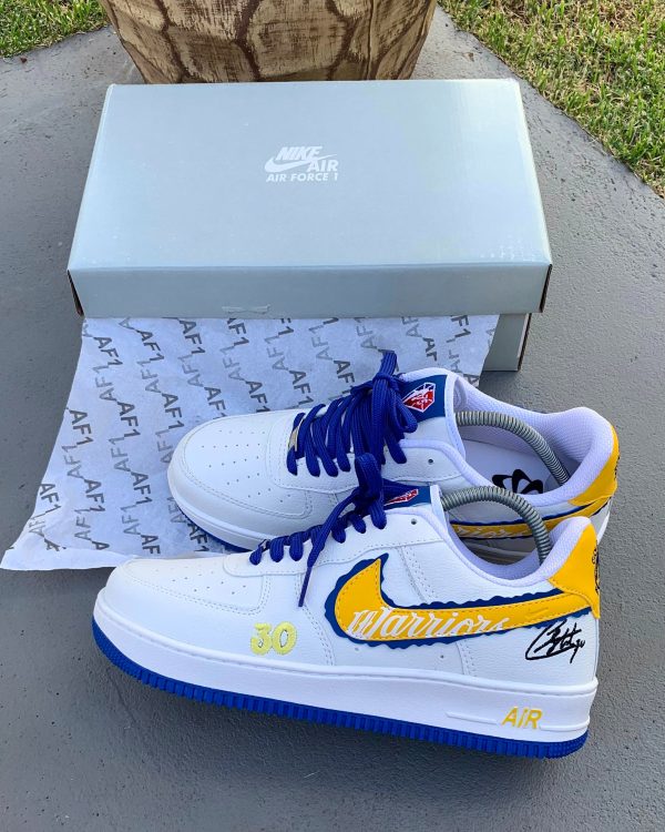 Nike Air Force AF1 - Warriors - Image 2