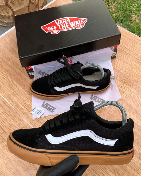 Vans Old School - Preto e Caramelo