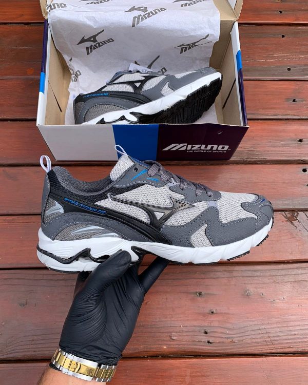 Mizuno Wave Rider 10 - Cinza - Image 2