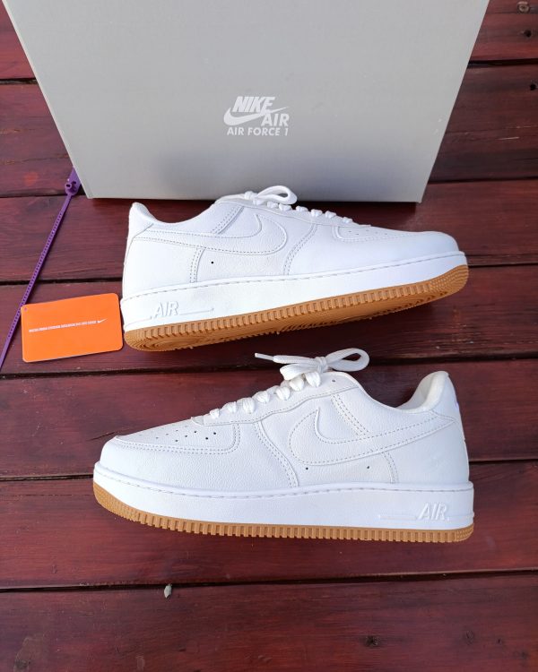 Nike Air Force- Branco e Marrom - Image 2