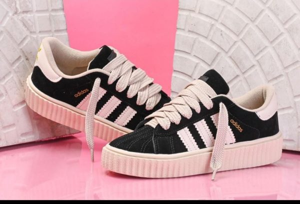 Adidas Superstar - Preto e Rosa